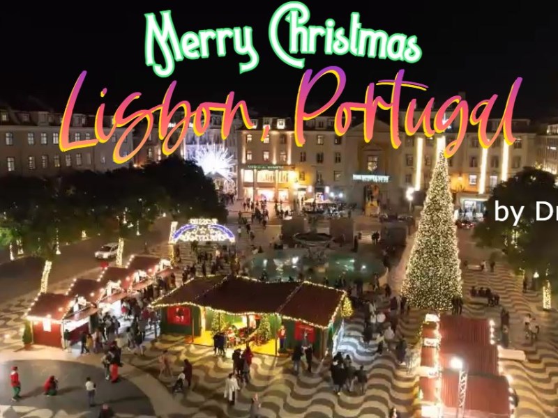 Lisbon Christmas Lights&nbsp;2022